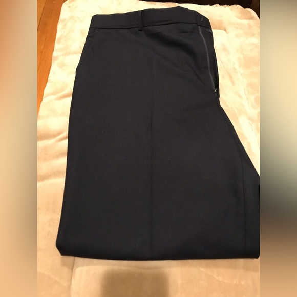 Grant Thomas Navy Blue Khakis Dressed Pants Size 42 X 30 Little Damage 2… - Picture 6 of 14